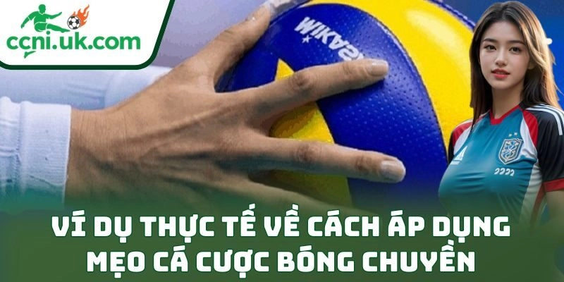 Mẹo Cá Cược Bóng Chuyền Hiệu Quả: Bí Kíp Thắng Đỉnh Cao 3 Ví dụ thực tế về cách áp dụng mẹo cá cược bóng chuyền